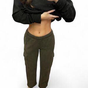 Aritzia Olive Green Cargo Pants